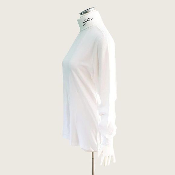 Lands' End Tops - Lands' End Mock Turtleneck with Insignia NWOT